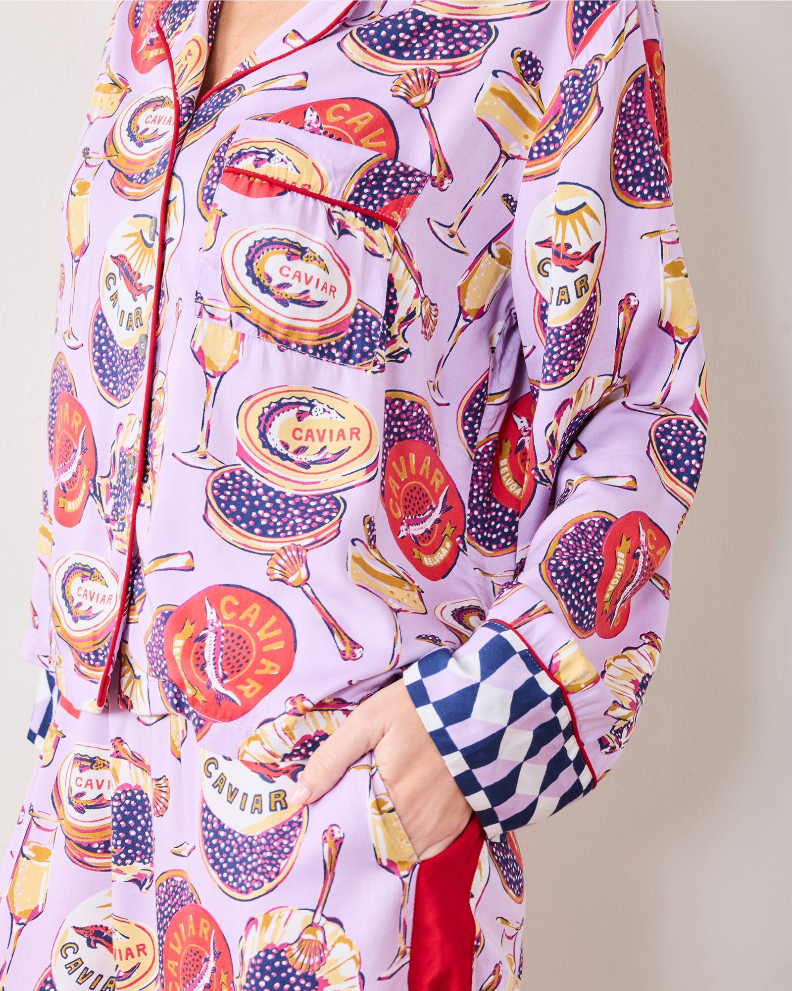 Champagne & Caviar - Tall Eco Satin Rittenhouse Set | Lavender