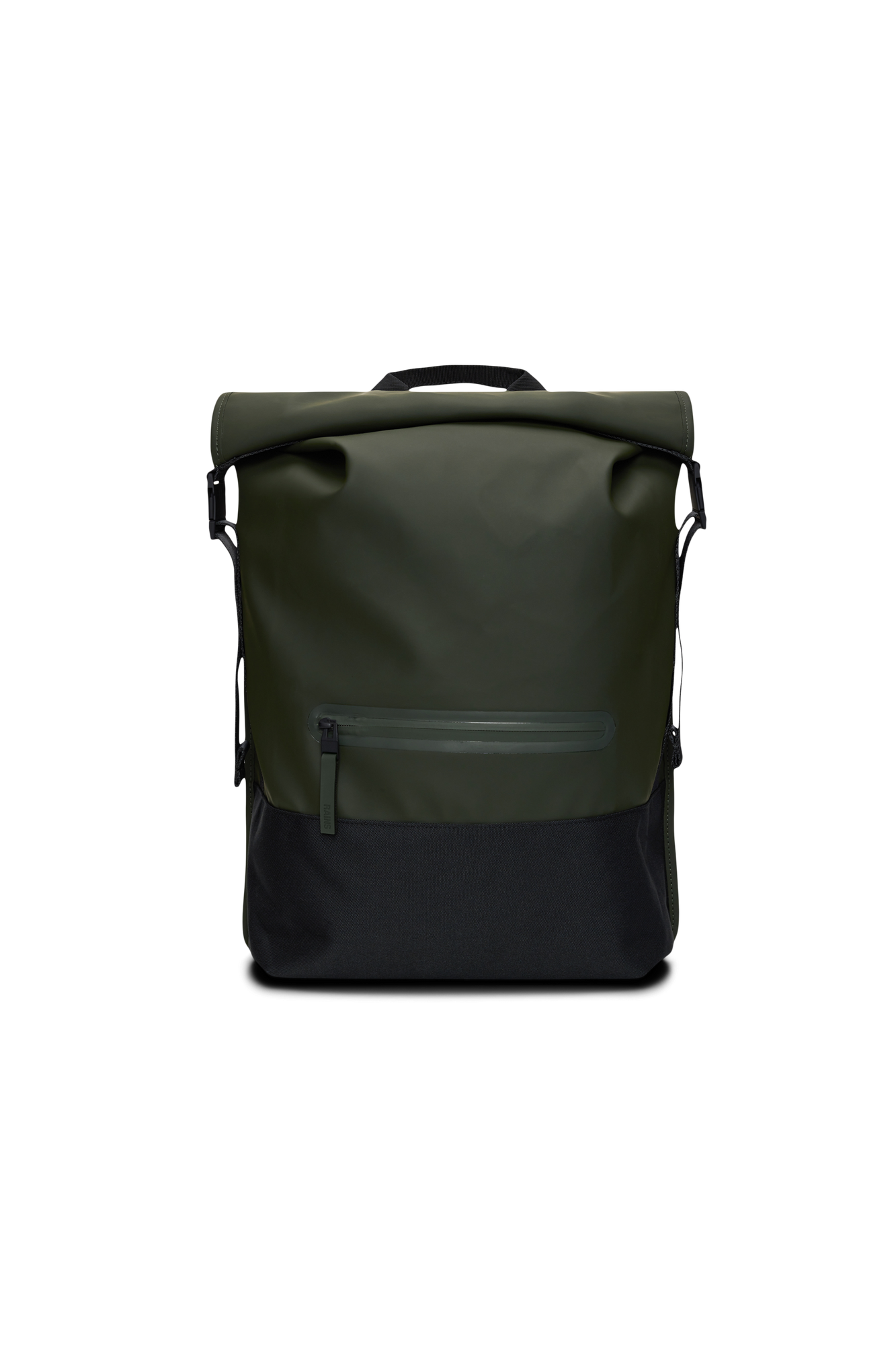 RAINS Trail Rolltop Backpack Green 22L H47 x D13 x W36 cm Backpack
