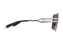 Mens | 1914 Sunglass | Black Palladium - Gold - Black  | Dark Grey