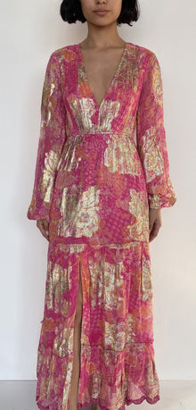 Hemant & Nandita | Xari Long Dress | Pink
