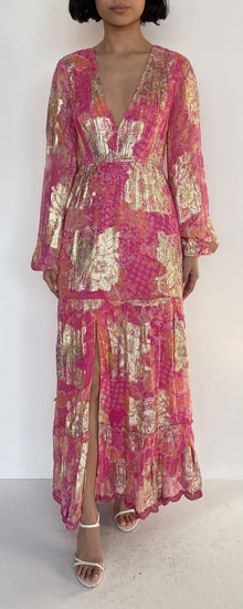 Hemant & Nandita | Xari Long Dress | Pink