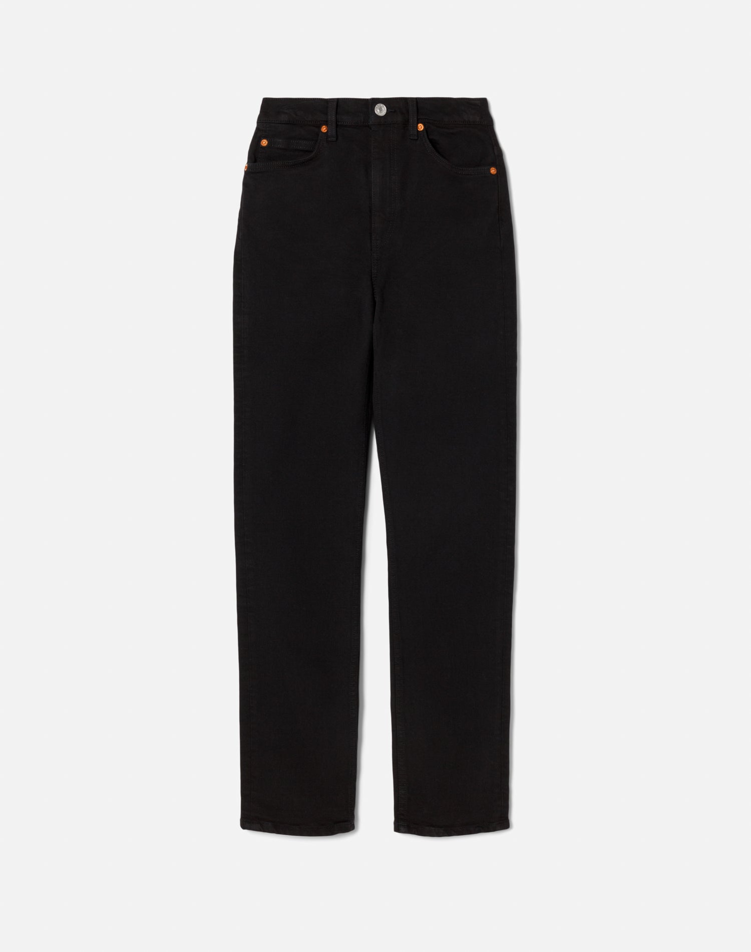 Comfort Stretch 70s Straight | Black