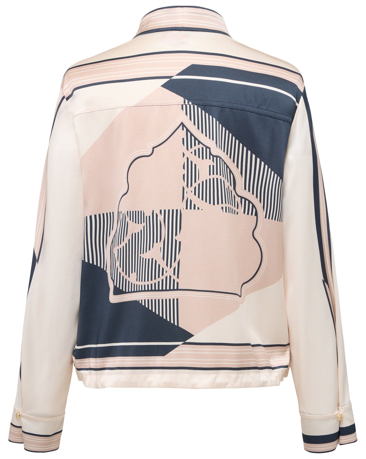 Heavyweight Silk Shirt | Beige