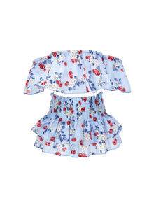 Girls | Muslin Cherry Set | Cloud