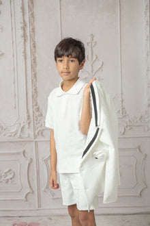 Boys | Alex Short Sleeve Polo Shirt | White