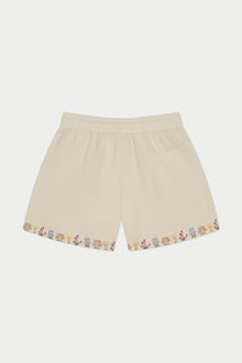 Mushroom Linen Short | Beige