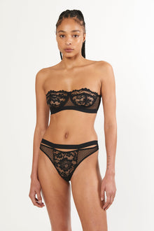 Petunia Thong | Black