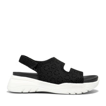Helsea Sandal Sport | Black Lace Knit