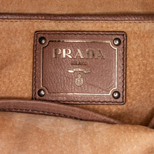 Prada Pre-Owned Glace Calf Ombre Leather Satchel | Women | Brown