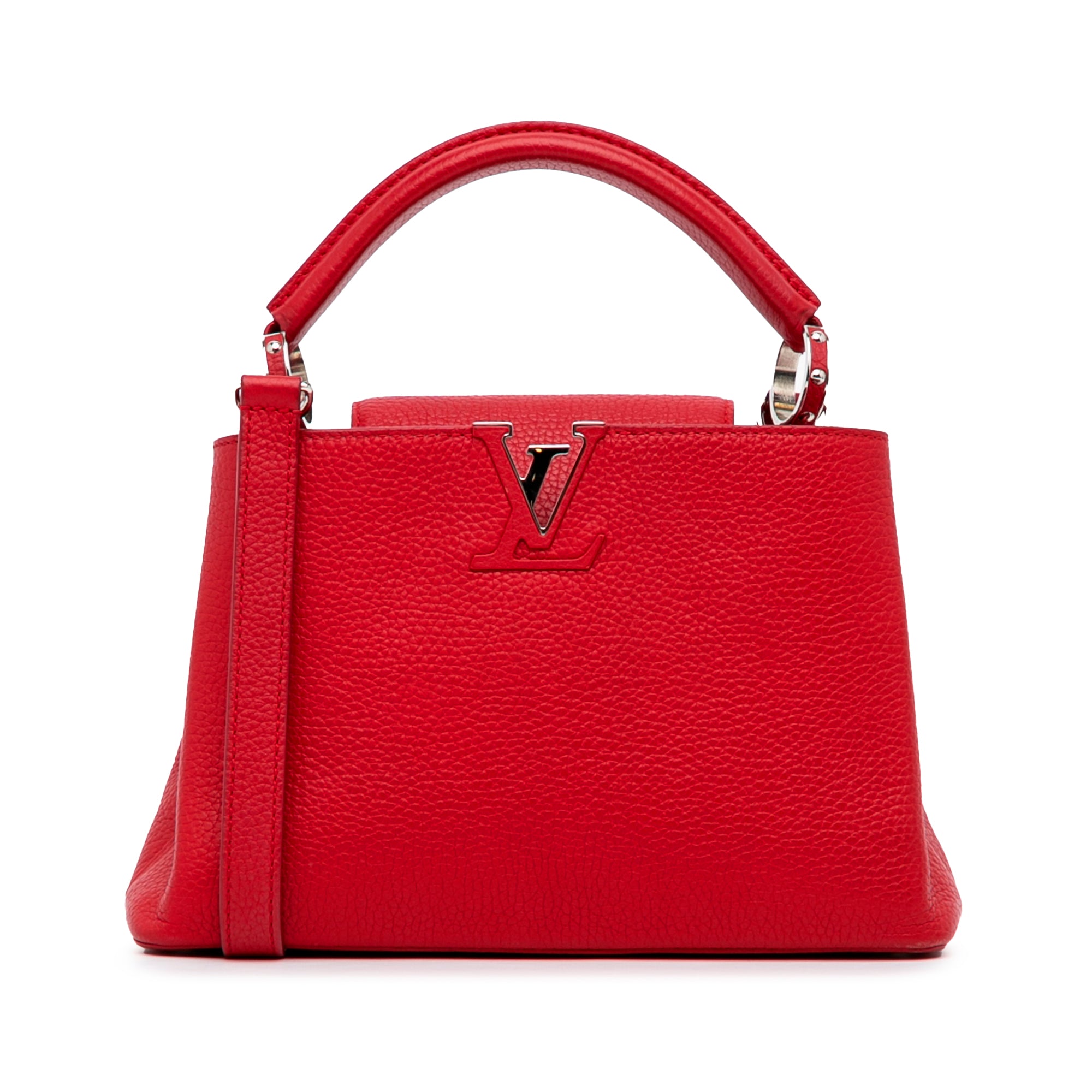 Louis Vuitton Pre-Owned Taurillon Capucines BB | Women | Red