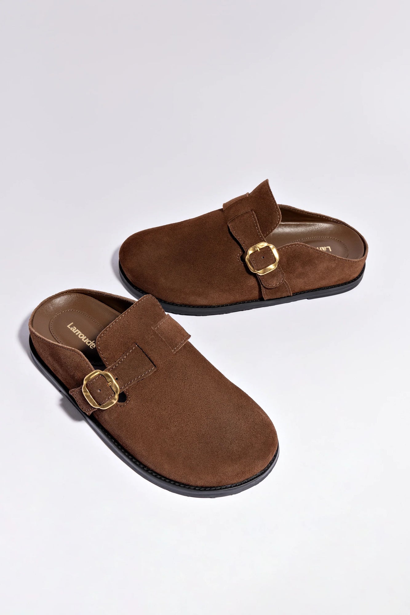 Milan Clog Suede | Brown