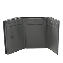 Bottega Veneta | Pre-Owned Nappa Intrecciato Trifold Wallet | Black