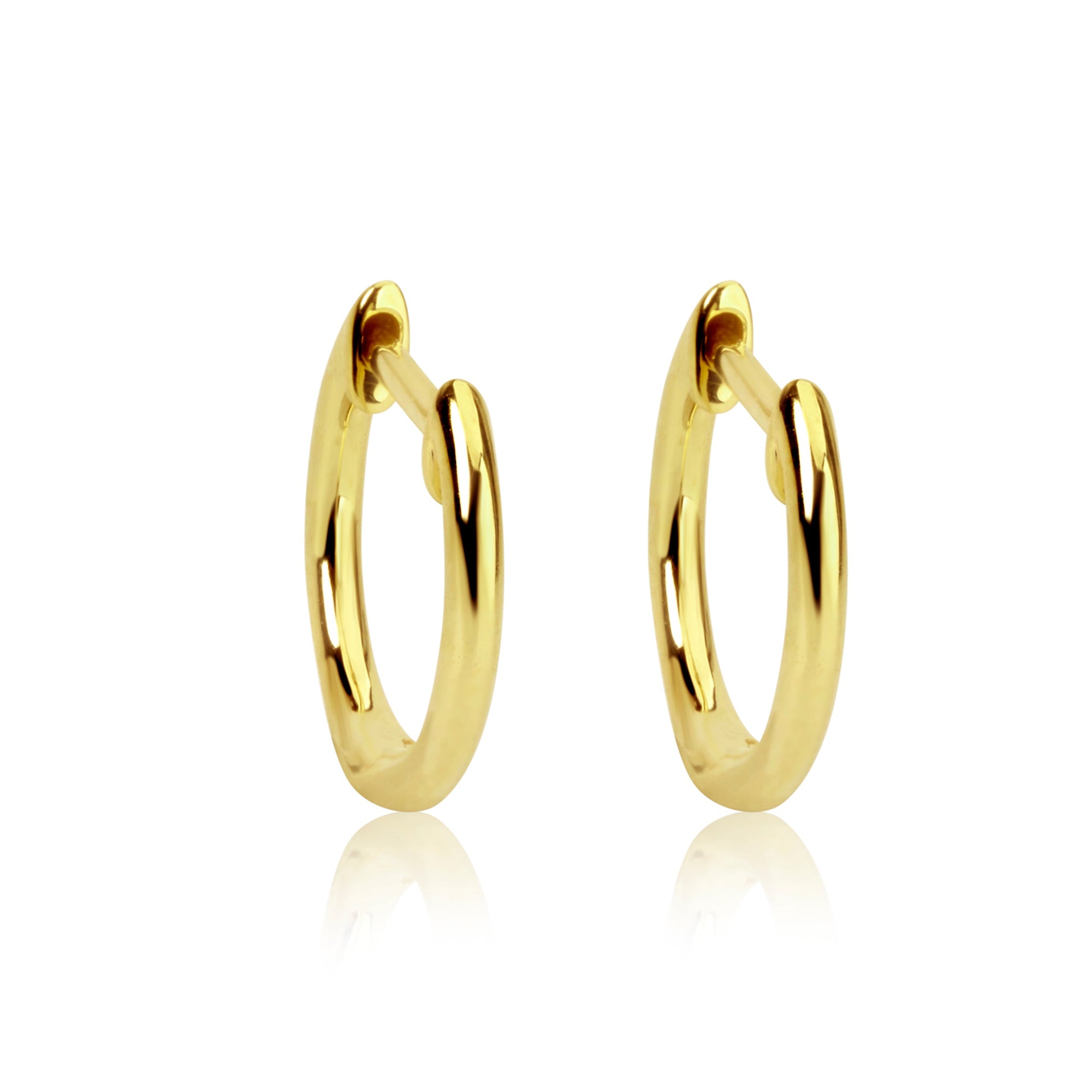 14Kt Yellow Gold Mini Hoop | Yellow Gold