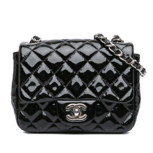 Chanel | Pre-Owned Mini Square Classic Patent Single Flap - VIII | Black
