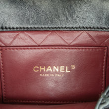 Chanel | Pre-Owned CC Quilted Calfskin Round Moon Messenger Flap | Black