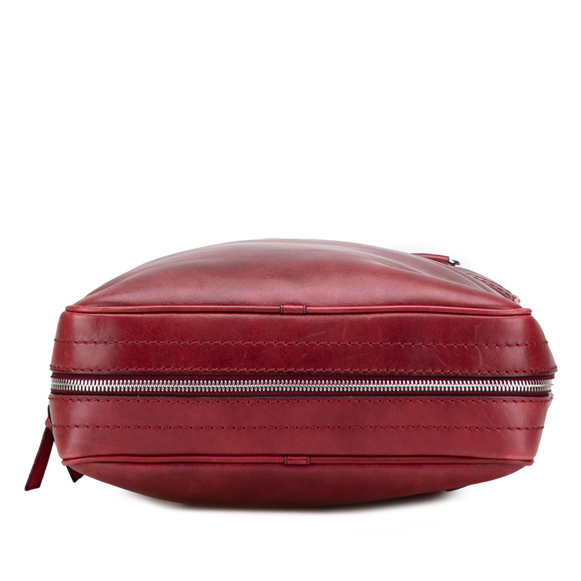 Louis Vuitton | Pre-Owned Cuir Bequia Porte Document Vertical Bag | Red
