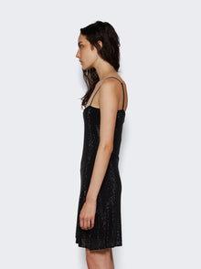 alexanderwang | Mini Sheer Slip Dress | Black