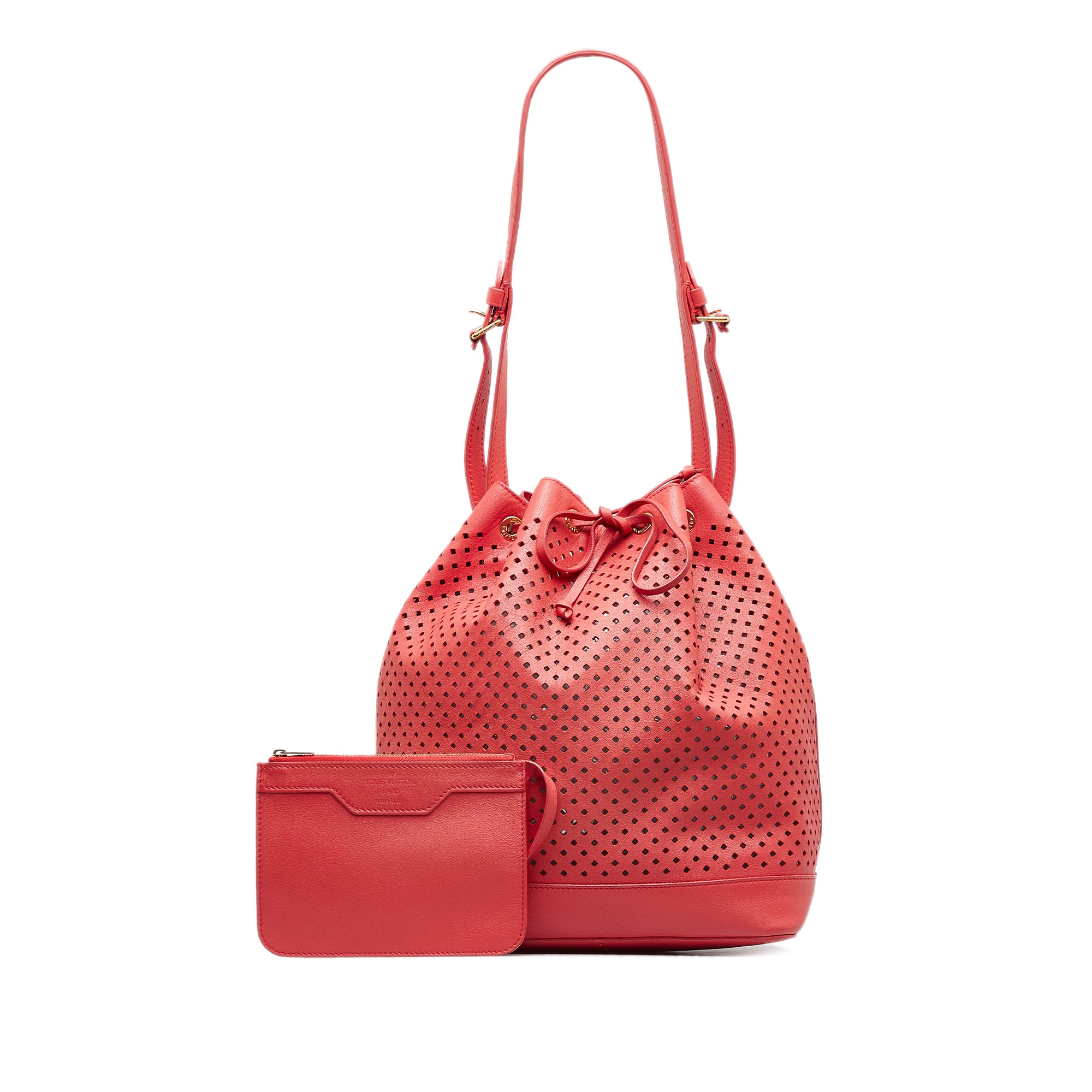 Louis Vuitton Pre-Owned x Sofia Coppola Flore Perforated Noe | Women | Red