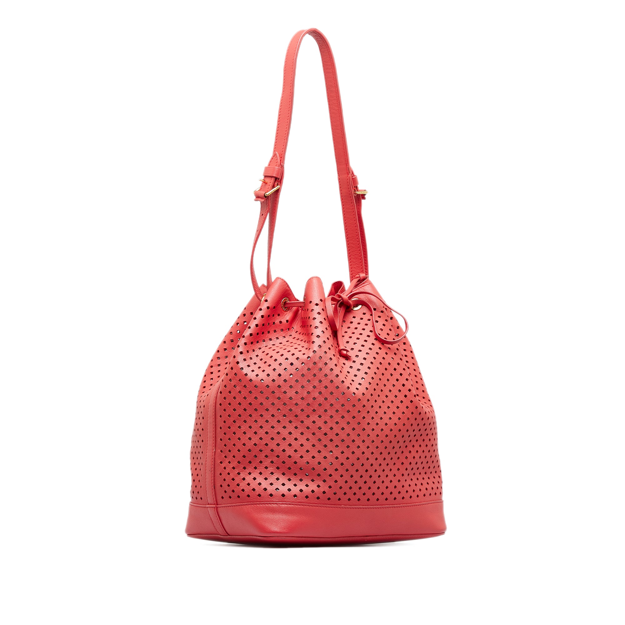 Louis Vuitton Pre-Owned x Sofia Coppola Flore Perforated Noe | Women | Red