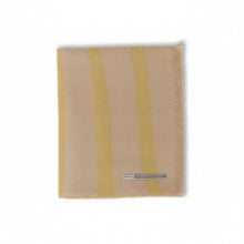 Zebra Throw | French Yellow/Beige