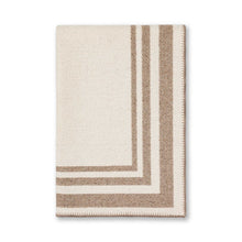 Mazing Bed Blanket | Ivory / Taupe
