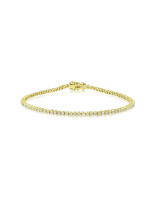 1 carat Tennis Bracelet | Yellow Gold