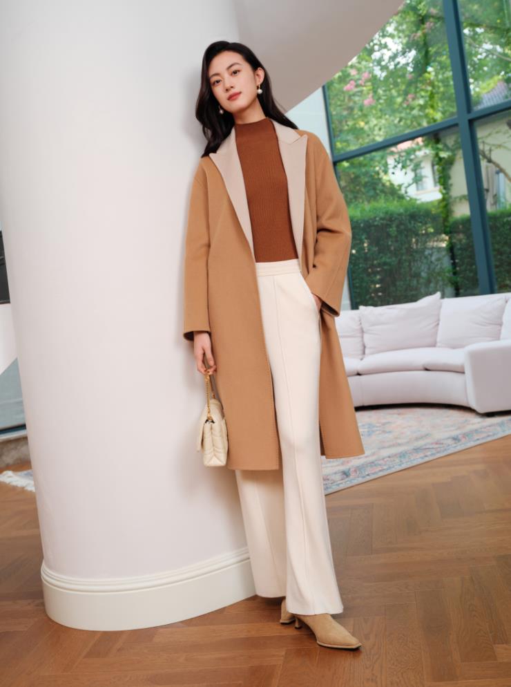 Cashmere Coat | Camel
