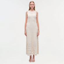 Womens | Zelma Knit Maxi Dress | Sand Multi