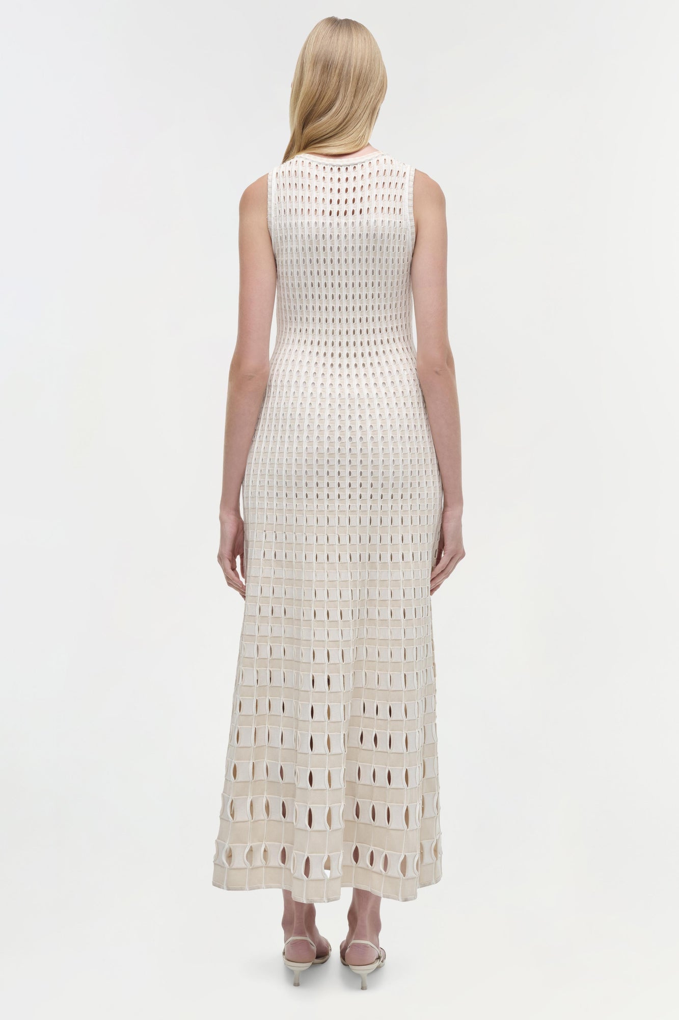 Womens | Zelma Knit Maxi Dress | Sand Multi