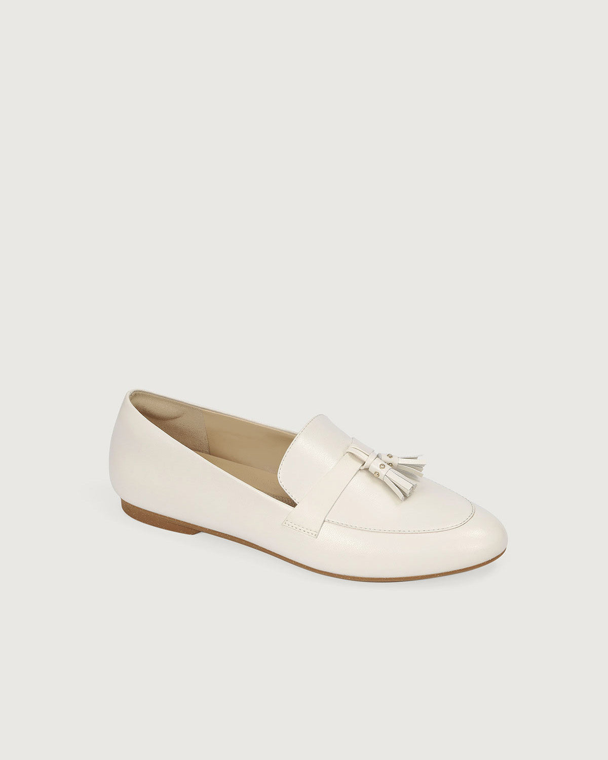 Enfiis Off White Loafer Flats | Off White