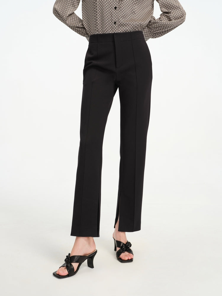 Feminine-Type Fishtail Pant | Black