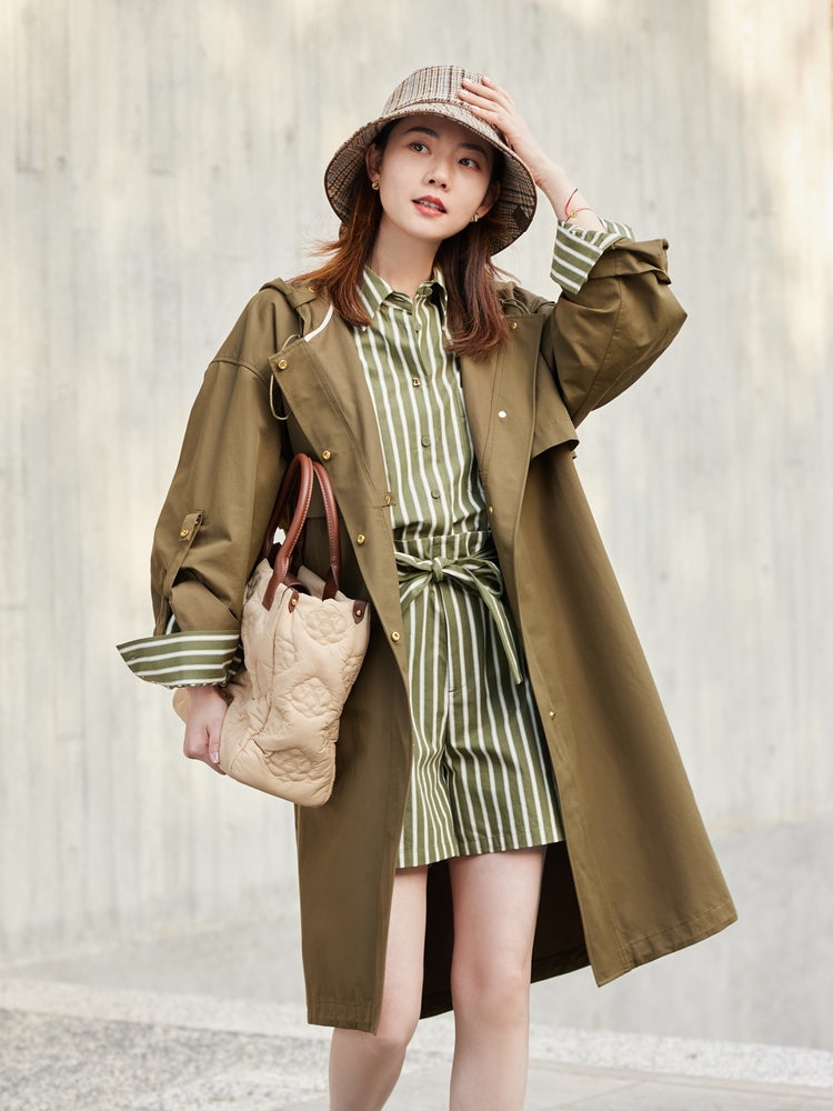 Trench Coat | Green