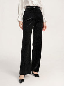 Wide-Leg Pants | Black