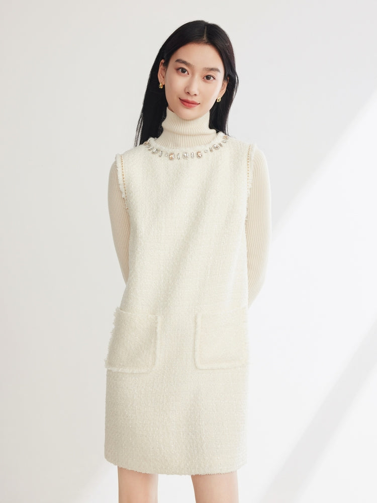 Parisian-Style Dress | White
