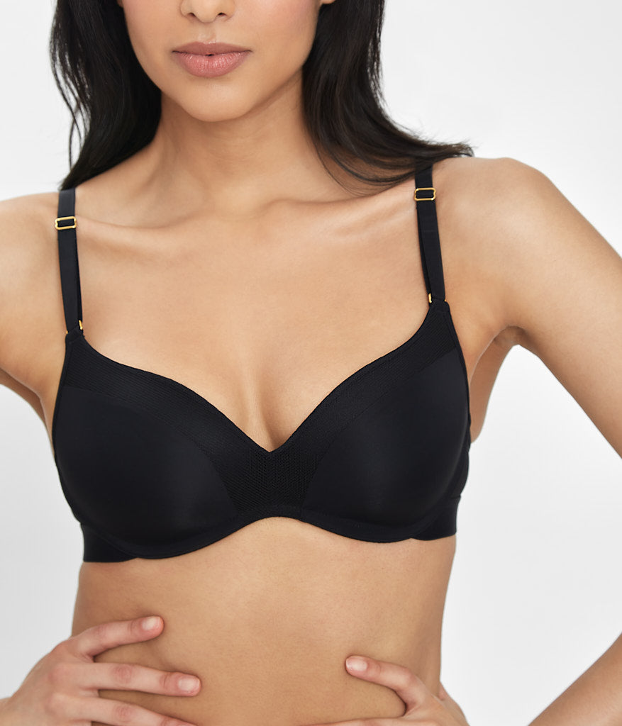 The No-Wire Push Up | Jet Black