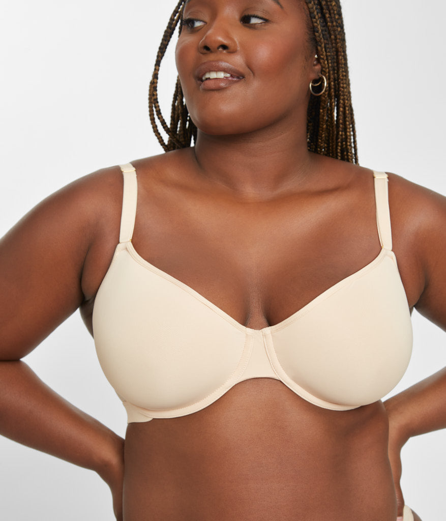 The Spacer Balconette Bra | Toasted Almond