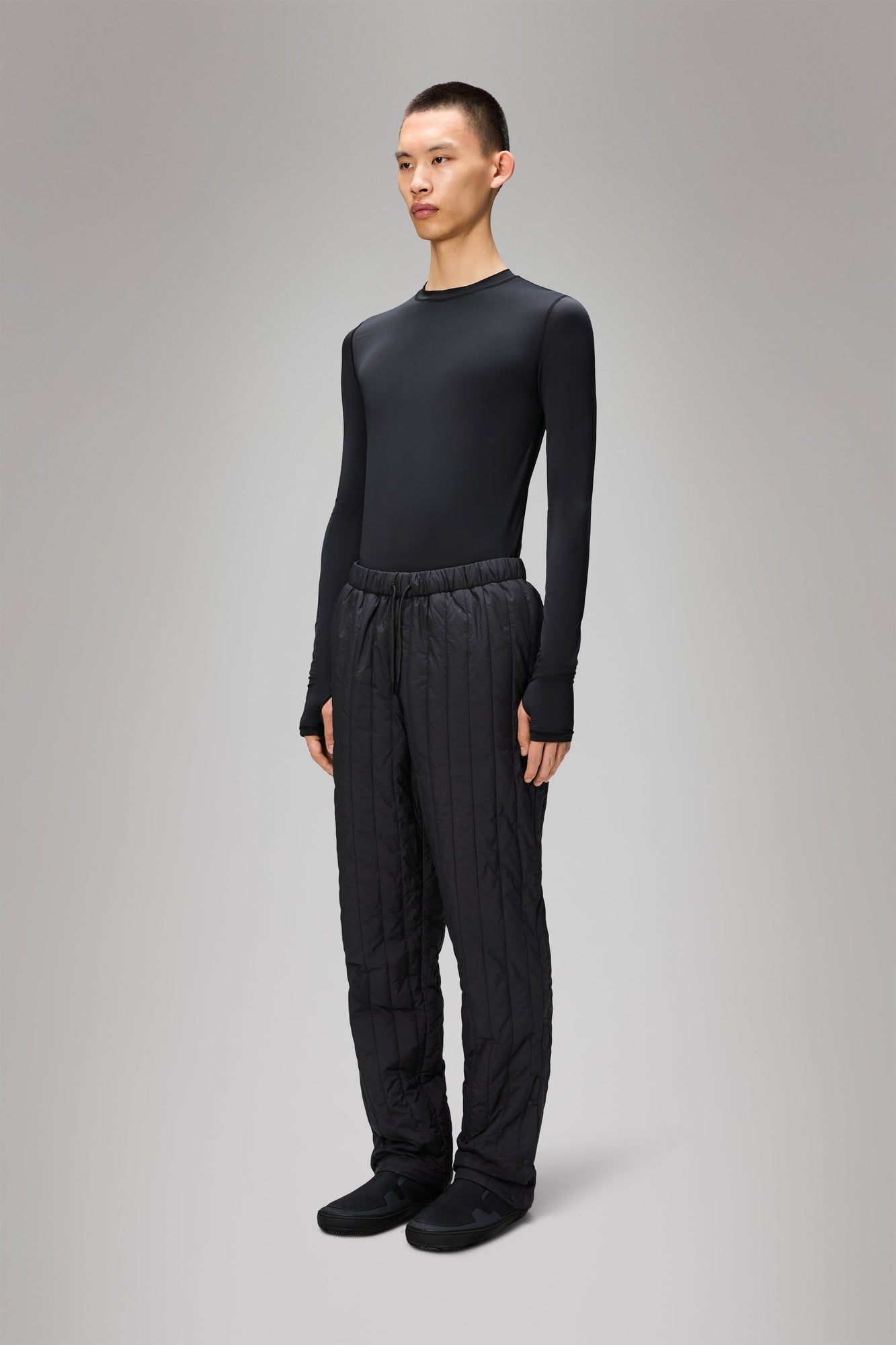 RAINS Banja Liner Pants Regular Black Pants