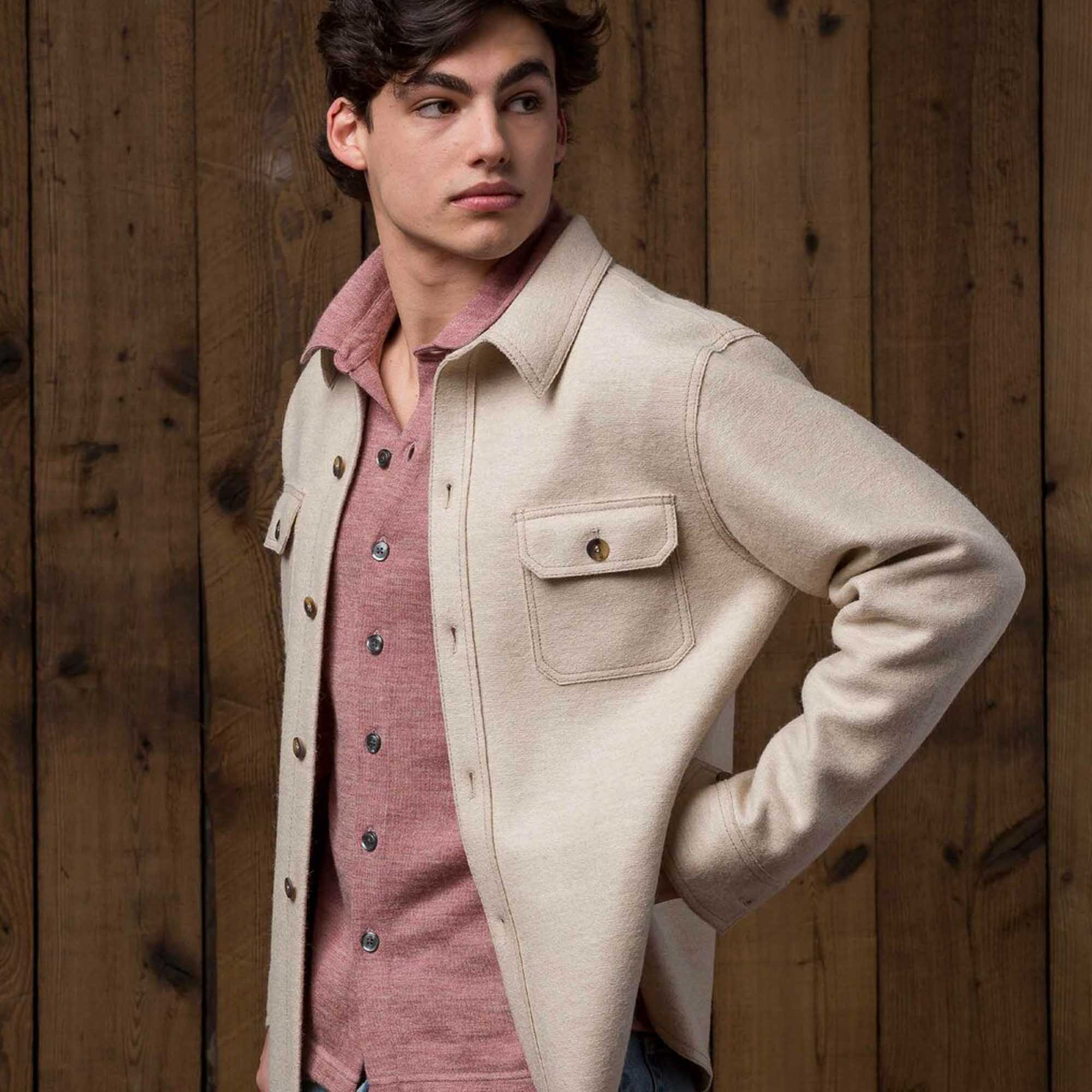 Men | Osborne Jacket | Ecru