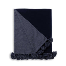 Bali Throw | Navy/Denim Blue
