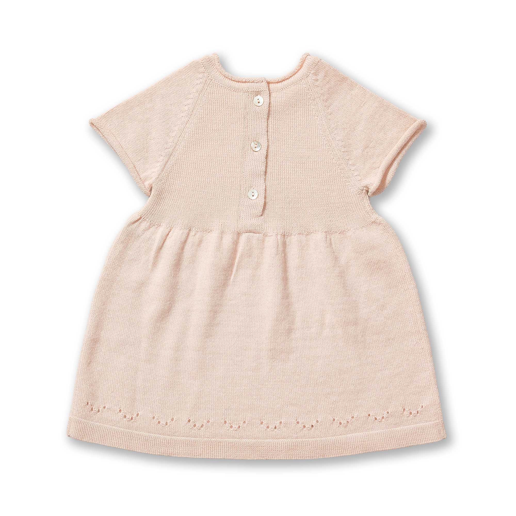 Mila Dress | Pink Powder