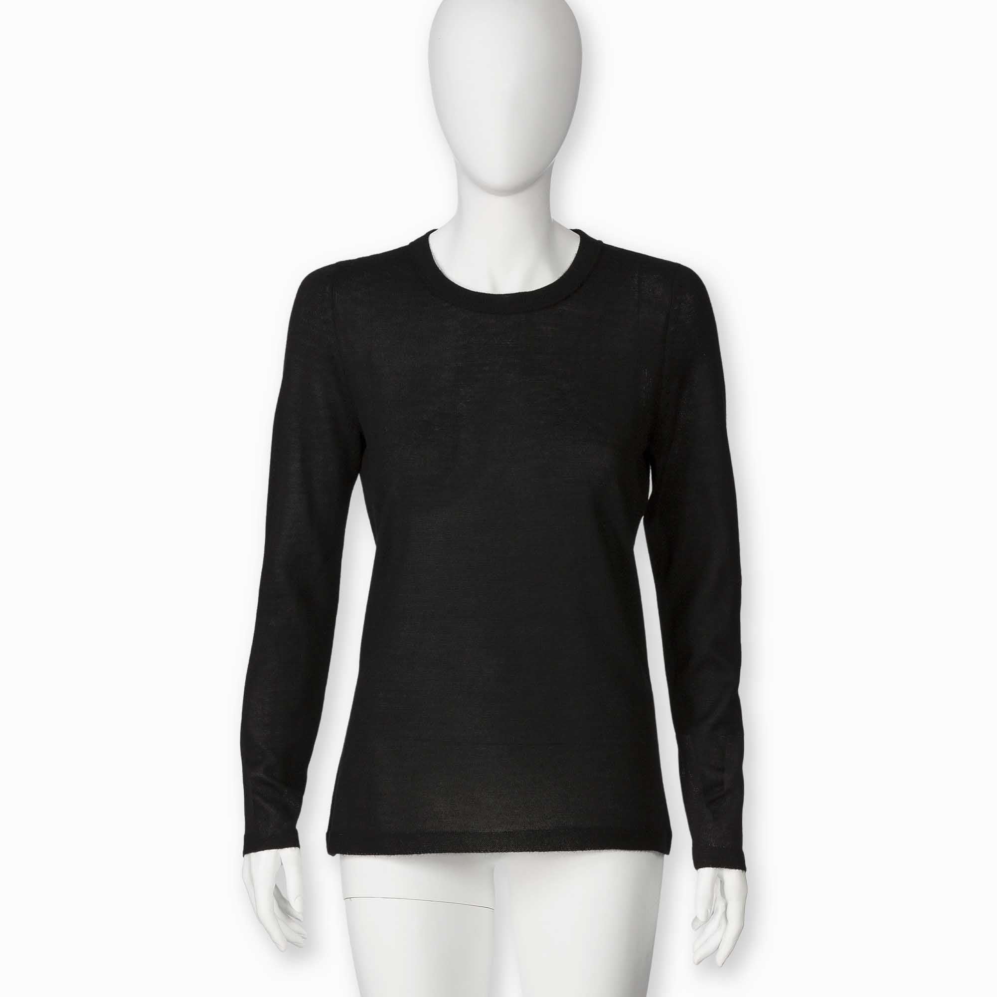 Womens | Crew Neck Sweater for Women | Black