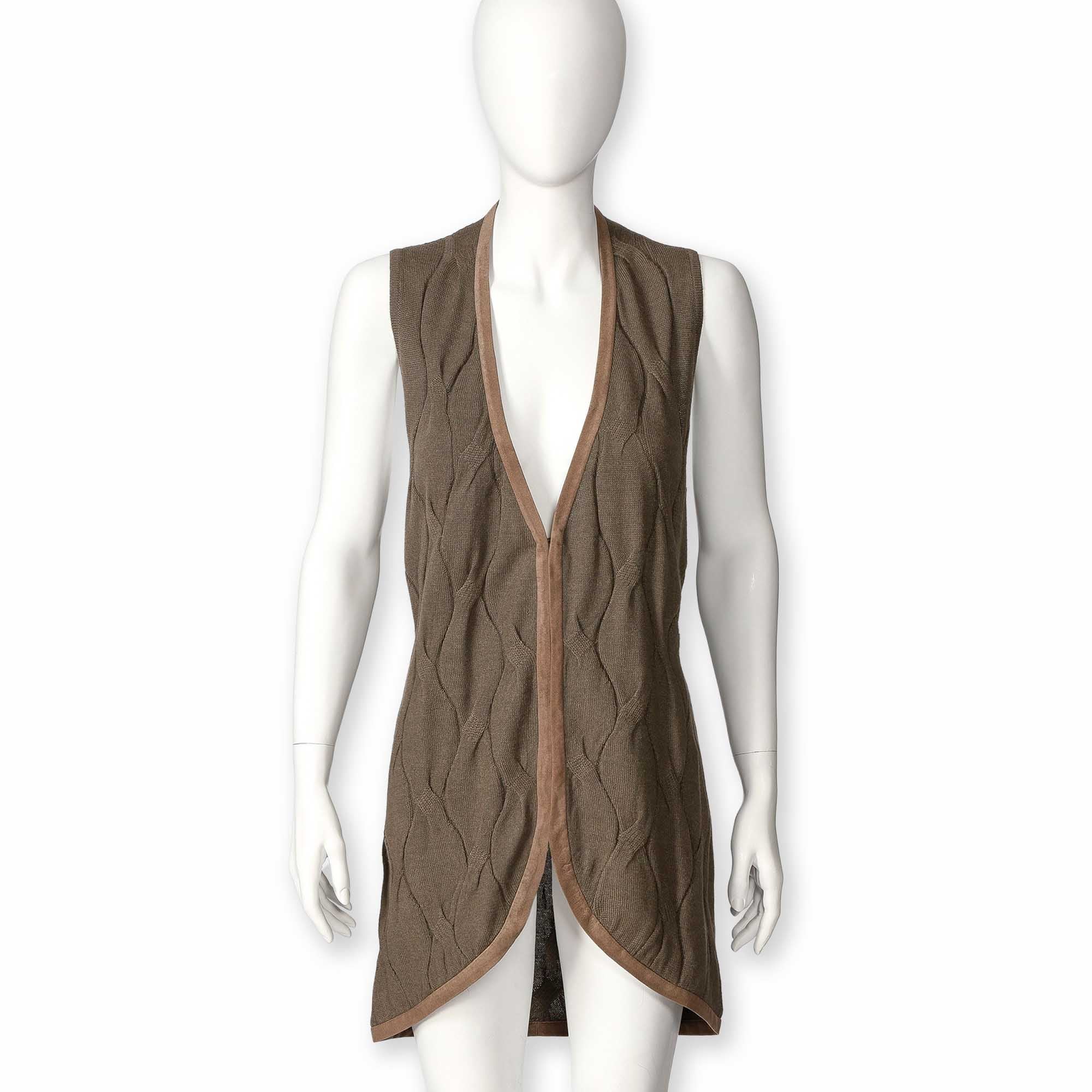 Womens | Chloe Alpaca Vest | Moss