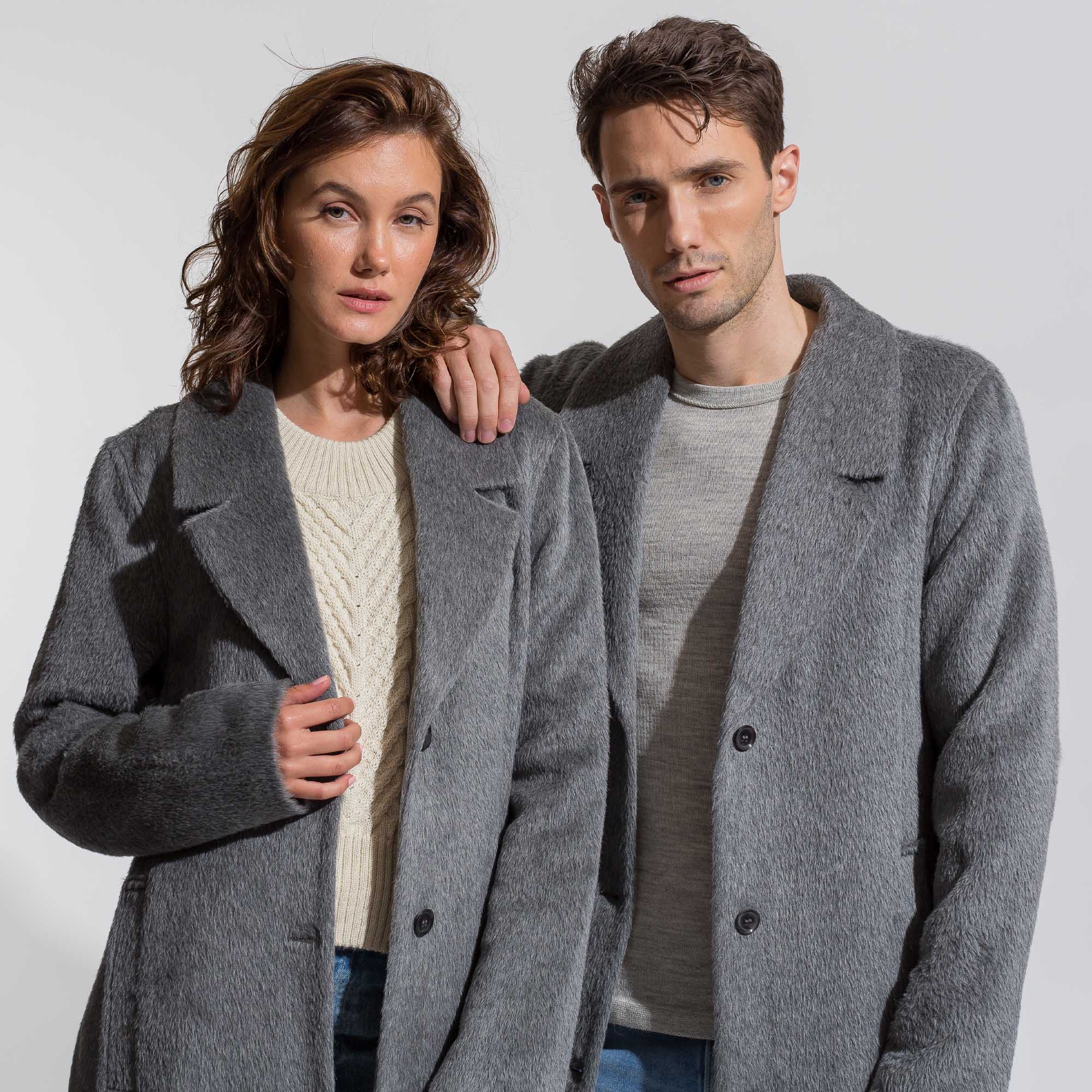 Samira Coat | Light Grey