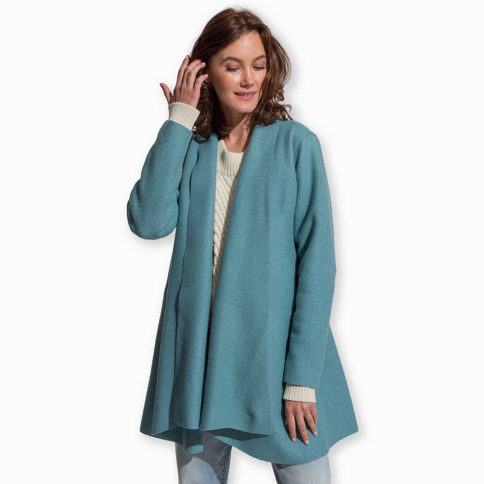 Swing Coat | Teal