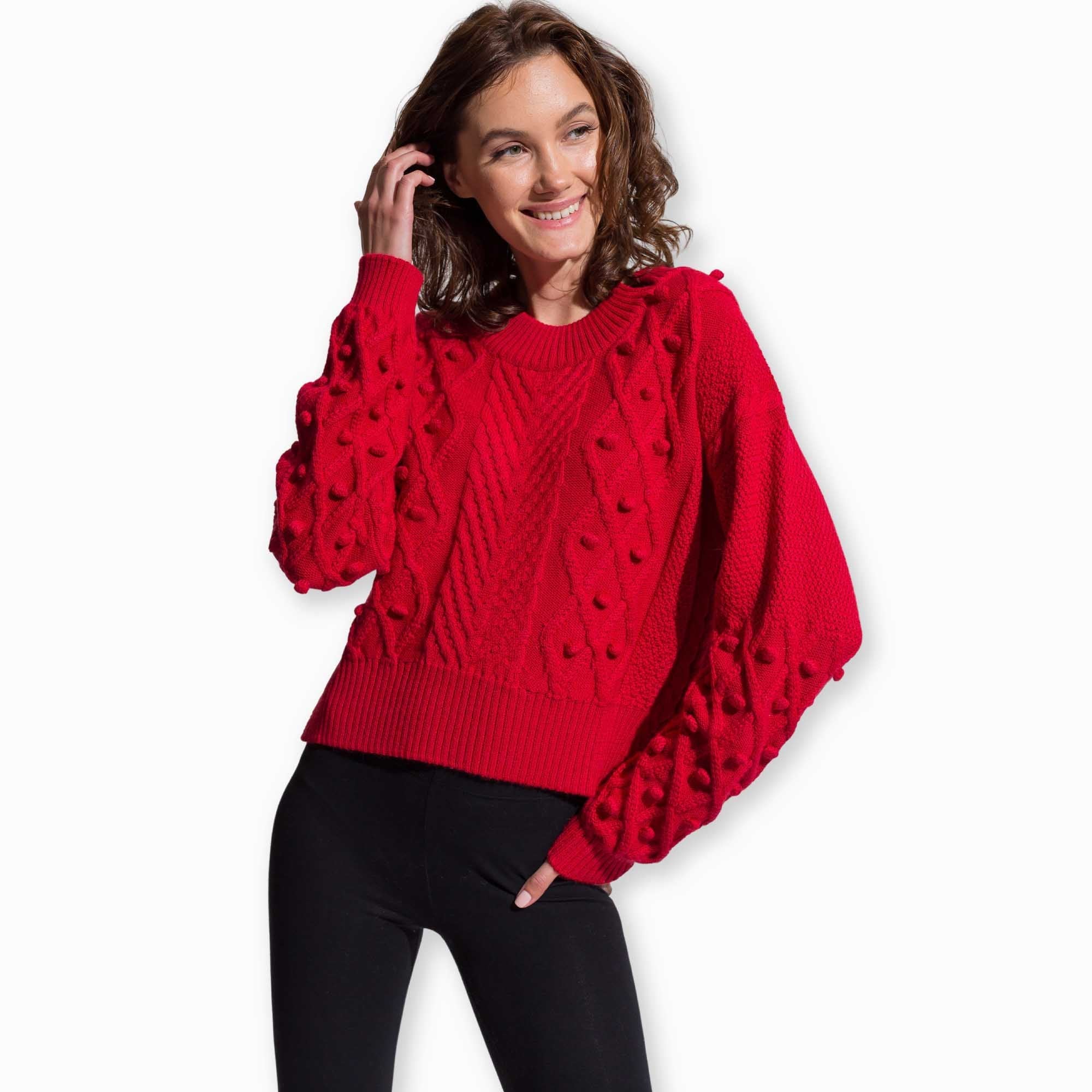 Women | Heidi Sweater | Red