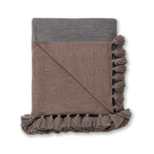 Sydney Bed Blanket | Light Grey/Light Taupe