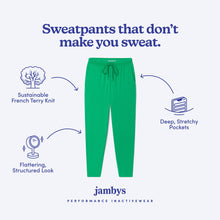 Breathable Modal French Terry Sweatpants | Jade