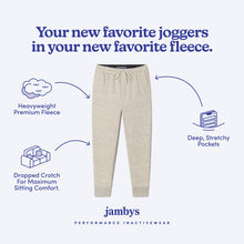 Heavyweight Recycled Fleece Joggers | Salt + Pepper