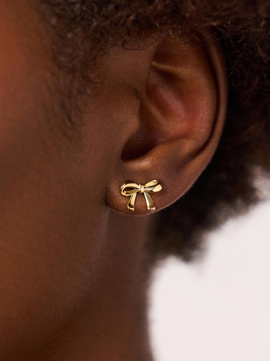 Bow Earrings - Tracy Earrings | 14K Gold on Brass