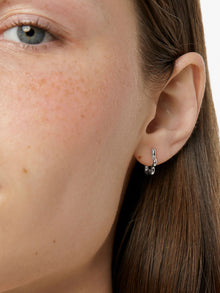 Onda Mini Hoop Earrings | Sterling Silver